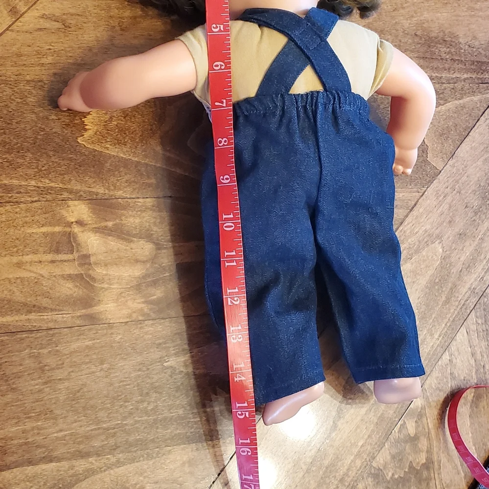 Gotz Doll Brown Hair Pigtails 16